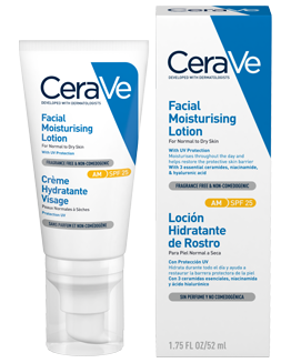 CeraVe AM Facial Moisturizing Lotion SPF 25