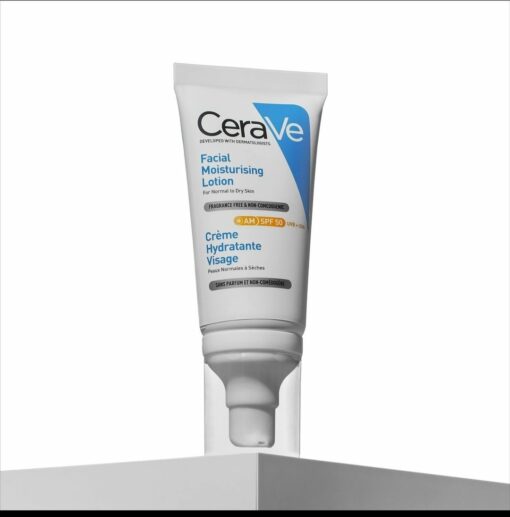 CeraVe AM Facial Moisturizing Lotion SPF 50