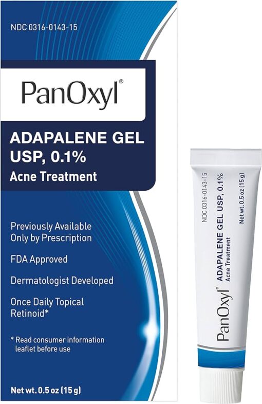 PanOxyl Adapalene 0.1% Leave-On Gel